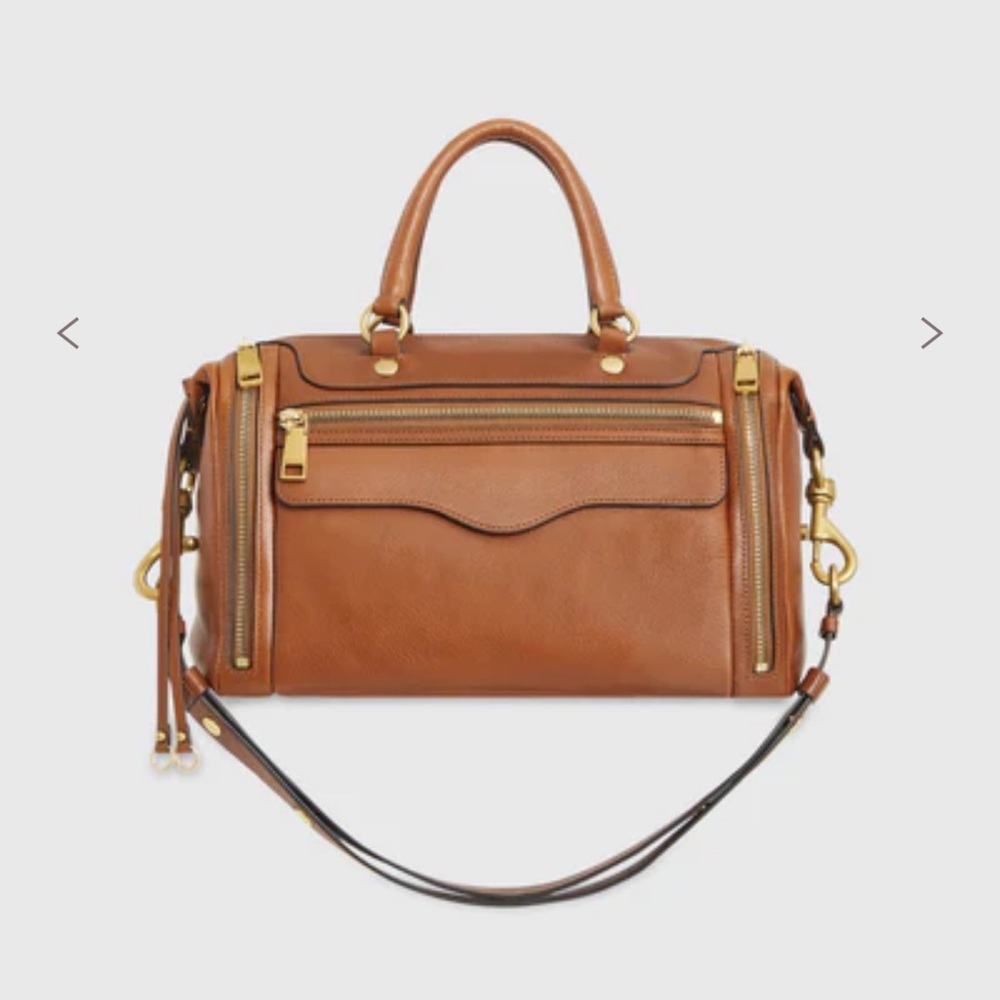 Rebecca Minkoff caramello leather satchel